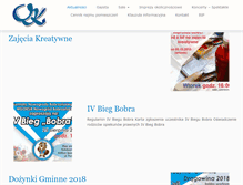 Tablet Screenshot of mgoksir.pl